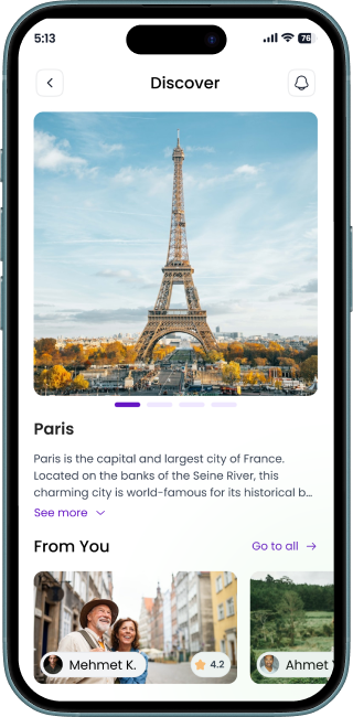 TakeMarco mobile app screenshot